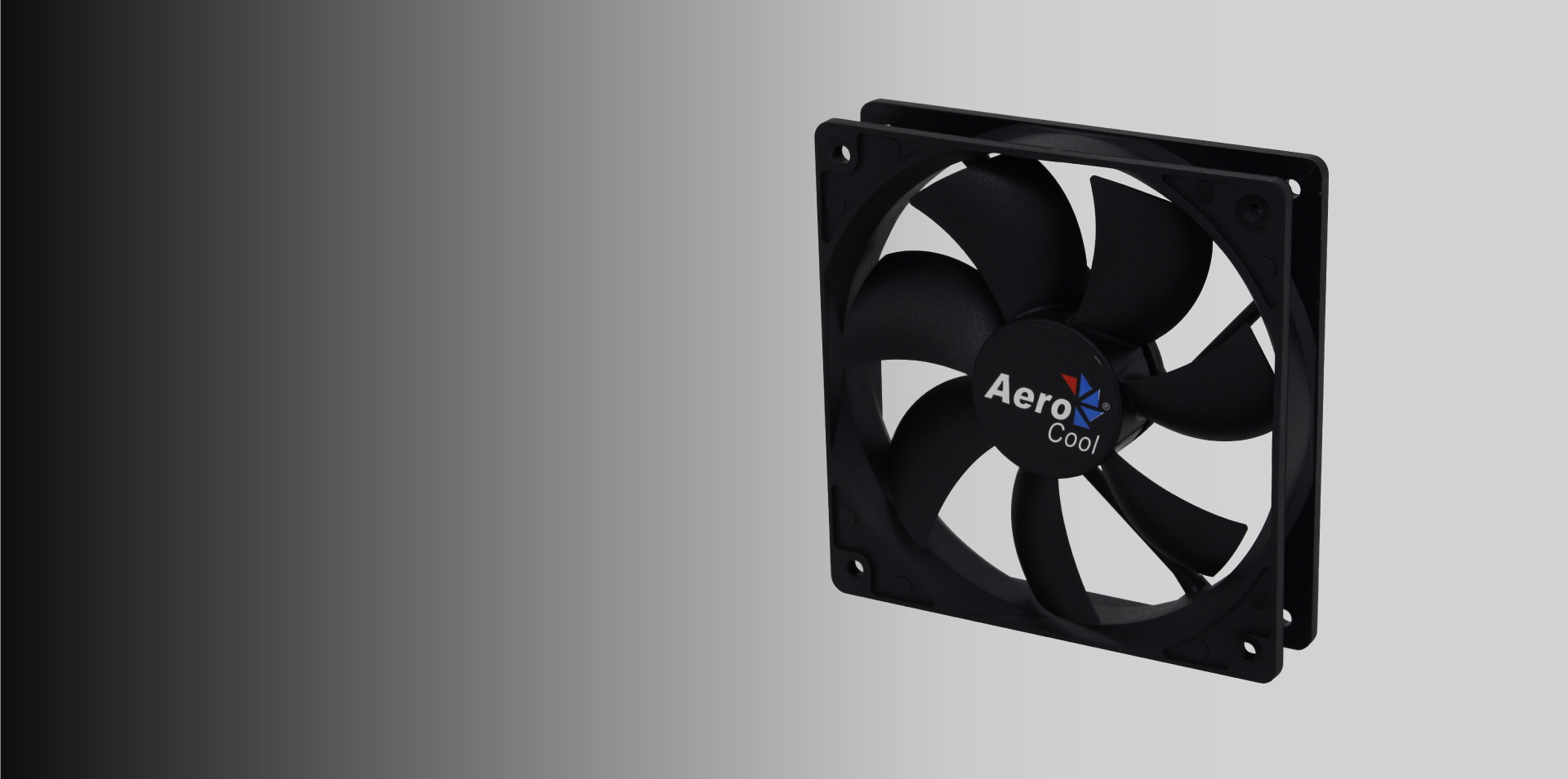 12 cm Aerocool Dark Force Black