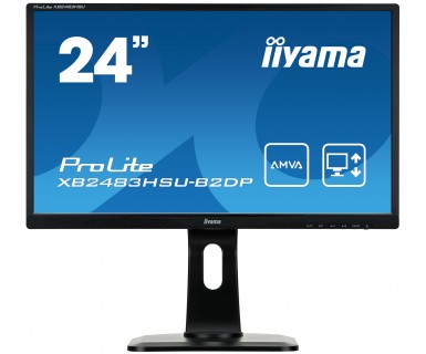 Монитор ЖК IIYAMA ProLite XB2483HSU-B2DP 23.8", черный
