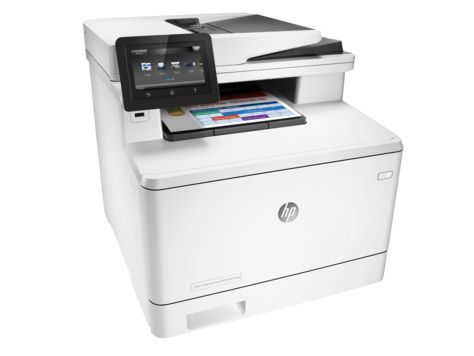 МФУ HP Color LaserJet Pro M377dw, A4, цветной, лазерный, белый