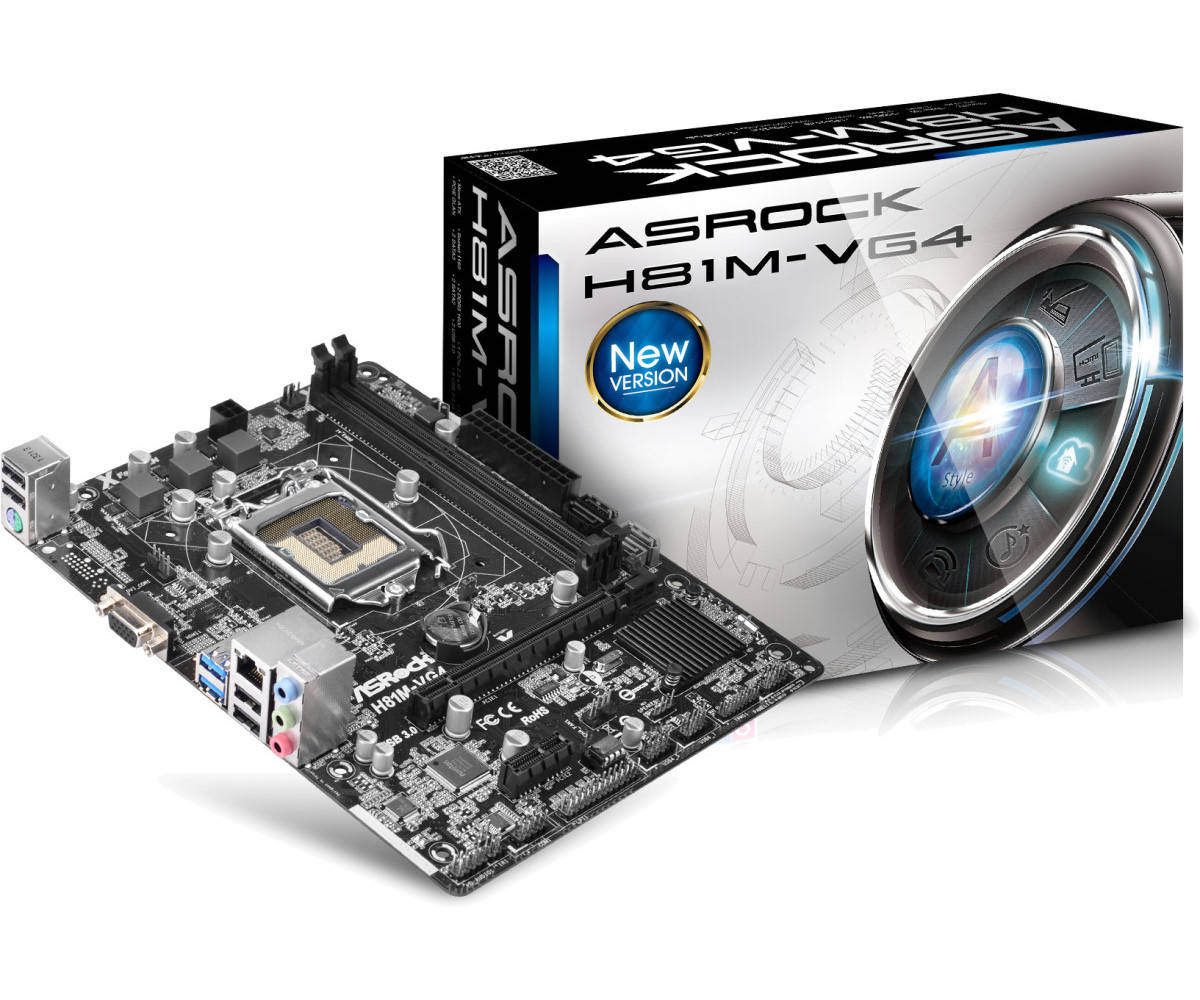 MB Asrock H81M-VG4 rev 2.0