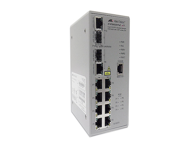 Промышленные коммутаторы Allied Telesis AT-IFS802SP-80 и AT-IFS802SP/POE (W)-80