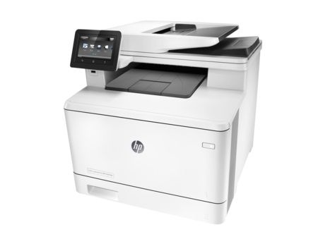 МФУ HP Color LaserJet Pro M477fdn, A4, цветной, лазерный, белый