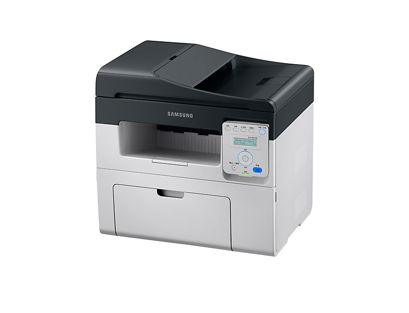 МФУ SAMSUNG SCX-4650N/FEV, A4, лазерный, белый