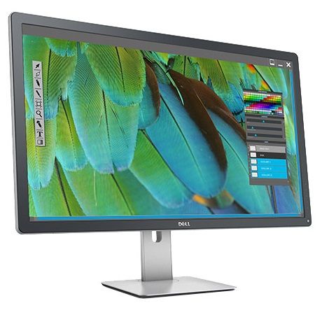 Монитор ЖК DELL UP3216Q 31.5", черный и серебристый