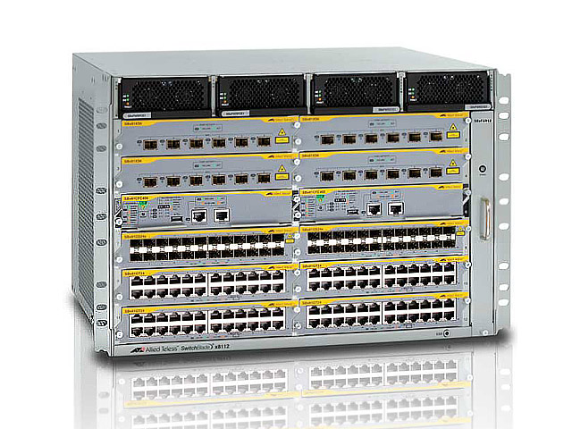 Модульные шасси коммутаторов Allied Telesis SwitchBlade x8112 AT-SBx8112