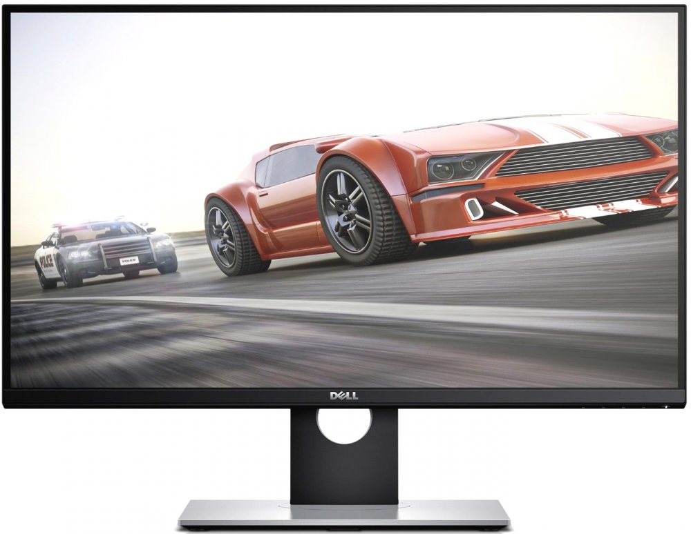 Монитор ЖК DELL S2716DG 27", черный и серебристый