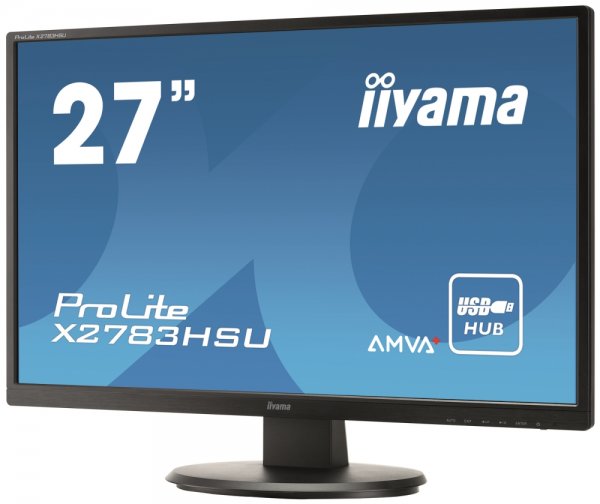 Монитор ЖК IIYAMA ProLite X2783HSU-B1 27", черный